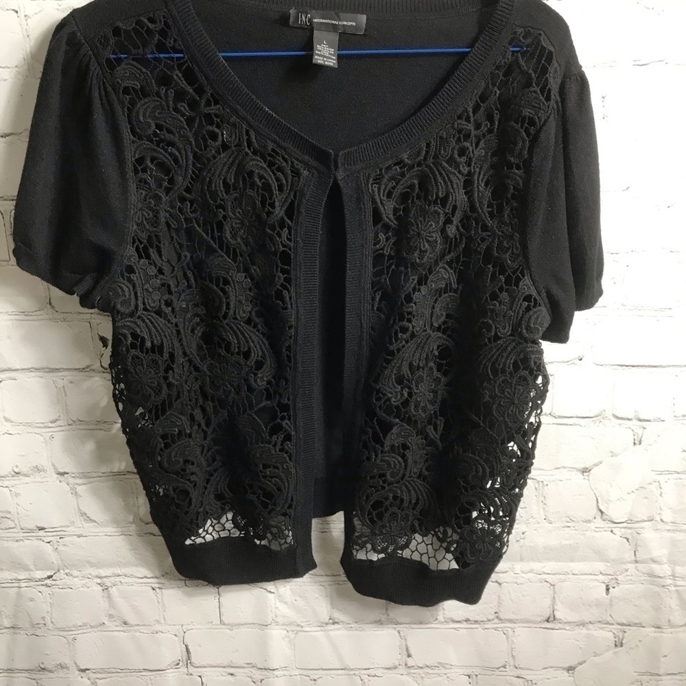 Inc Black‎ Shrug ( Large) - Picture 2 of 3